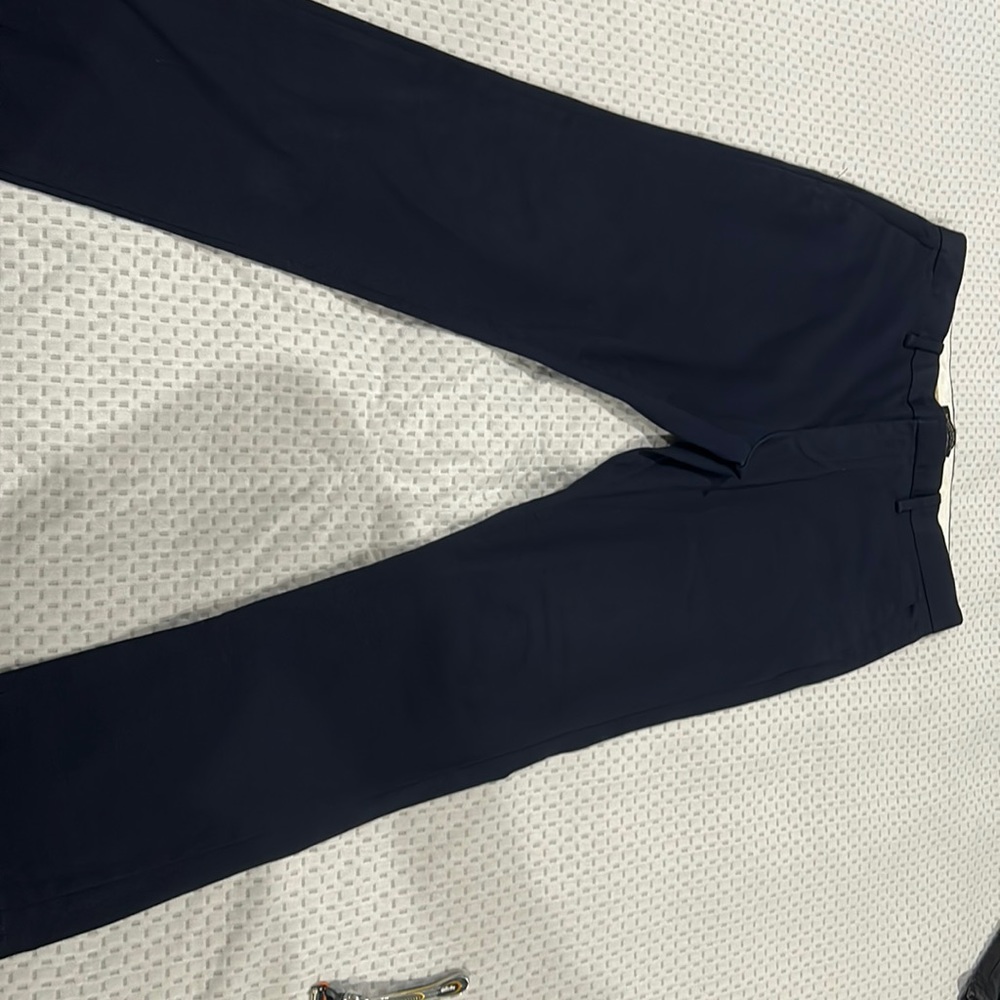 Navy Blue Chinos from Banana Republic for men slim fit